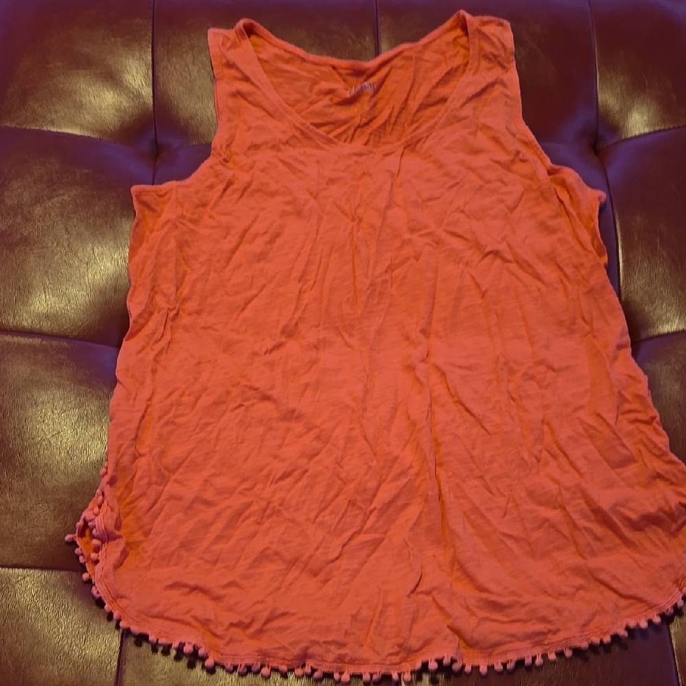 Women's Sleeveless Top - Coral